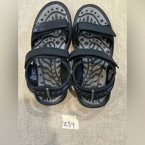 Kids Black Sandals